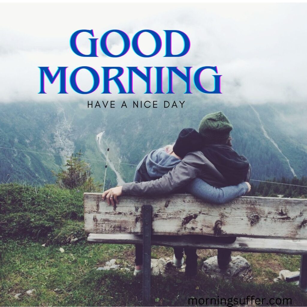 A beautiful couple sitting on the chair looking like a good morning images free download